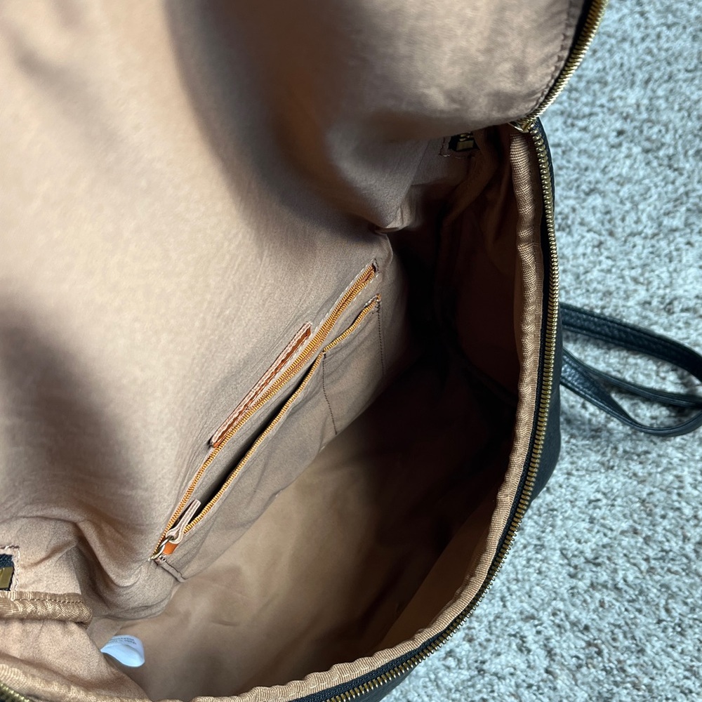 HOBO Black Leather Backpack - Picture 11 of 13